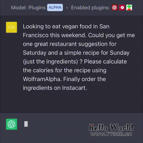 突然宣布了个惊爆全球科技圈的消息:发布 ChatGPT Plugins!